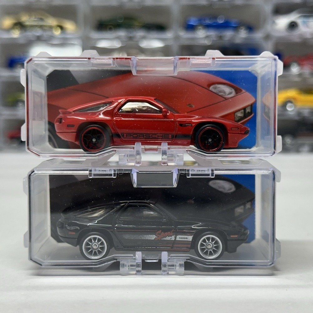 Hot Wheels 1983 Porsche 928S Custom Wheel Swap No Drill Loose Lot Of 2 READ DESC - Picture 8 of 10